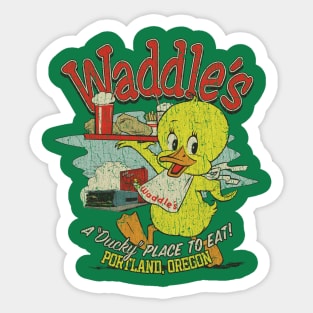 Waddle's Portland 1945 Sticker